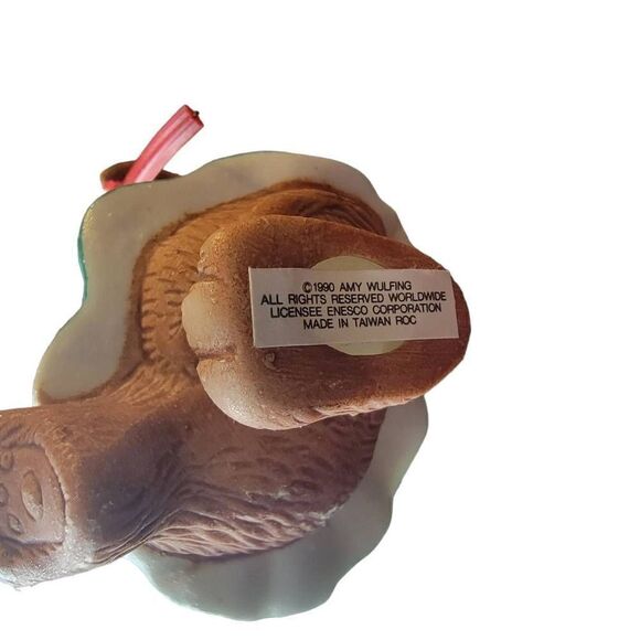 Amy Wulfing 1990 Mouse Bells Vintage Ornament Rare Christmas - Picture 3 of 4